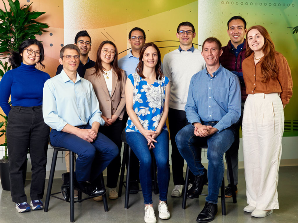 The SiTration team: (standing, from left to right) Tran Nguyen, Jatin Patil, Heeyun Choi Kim, Ahmed Helal, Noah Letwat, Daniel Bregante, and Sarah Melvin; (seated, left to right) Jeff Grossman, Morgan Baima, and Brendan Smith Credits:Photo: Nana K