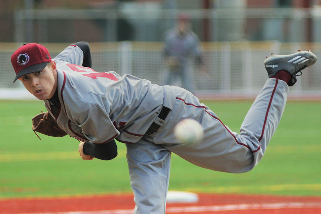 David Hesslink pitching