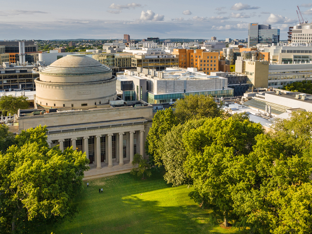 MIT Dome with green lawn