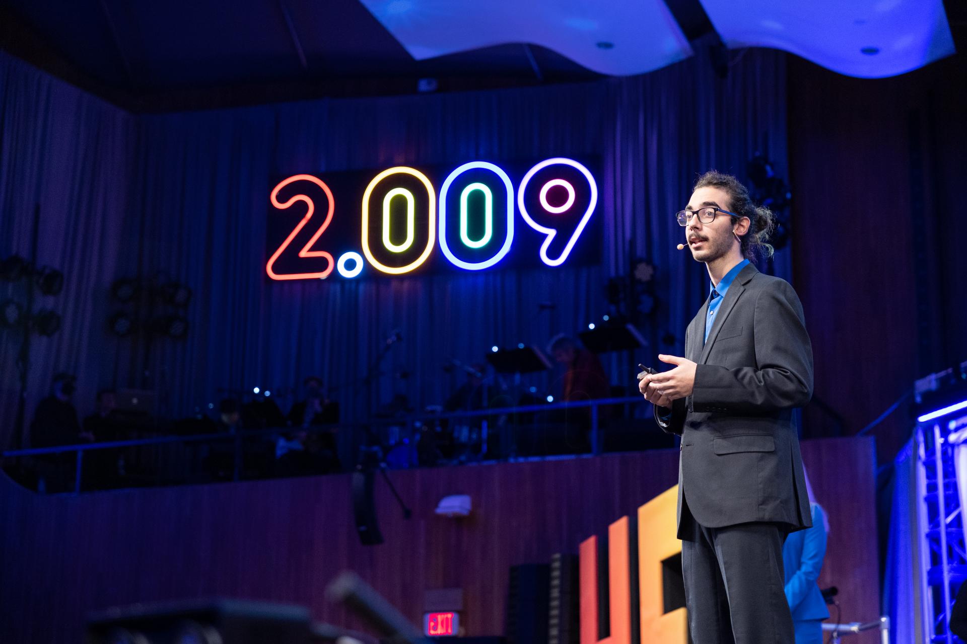 After going virtual in 2020, MechE seniors were back on the Kresge stage for the final presentations of 2.009; Product Engineering Processes.