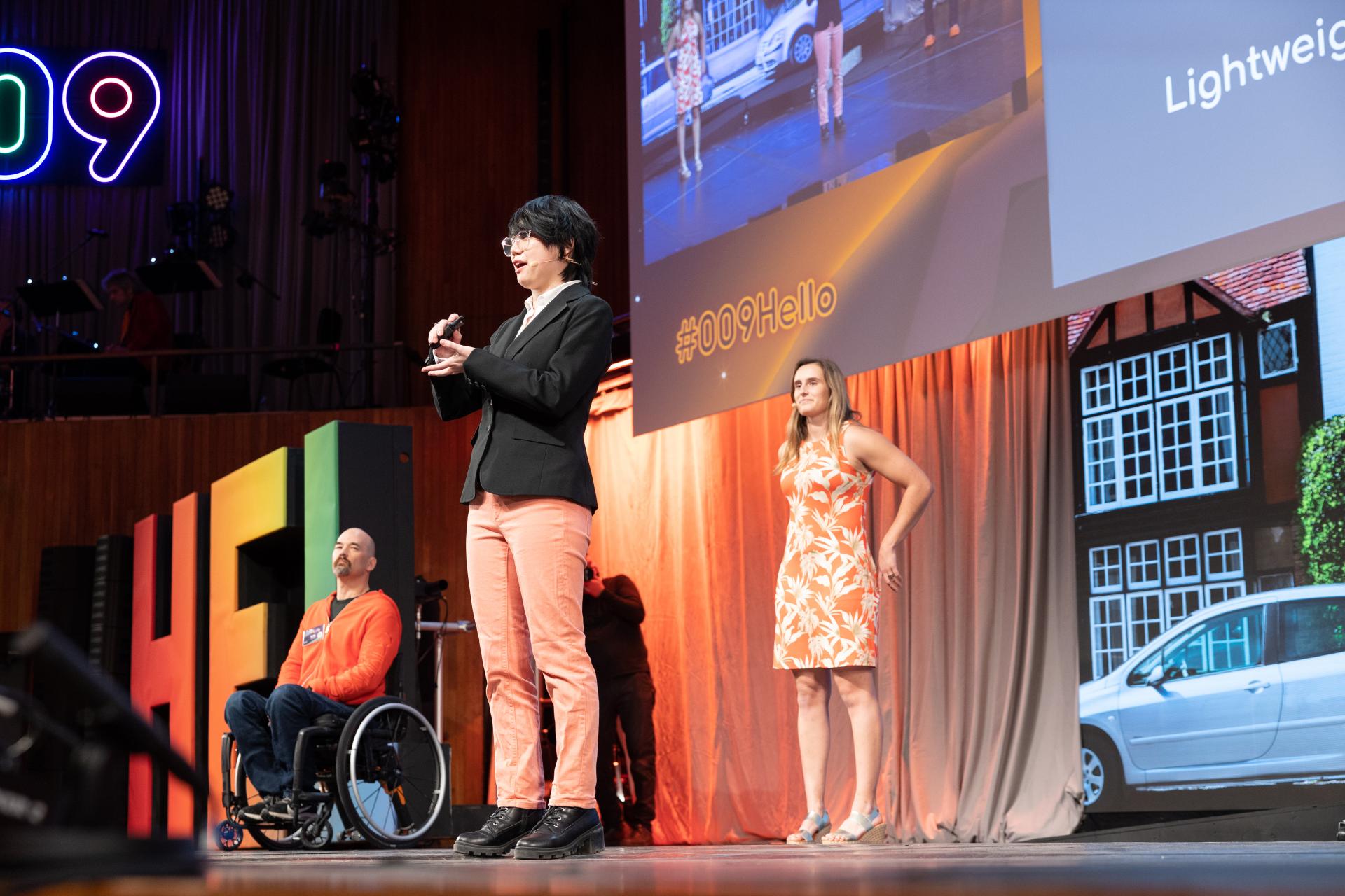 After going virtual in 2020, MechE seniors were back on the Kresge stage for the final presentations of 2.009; Product Engineering Processes.