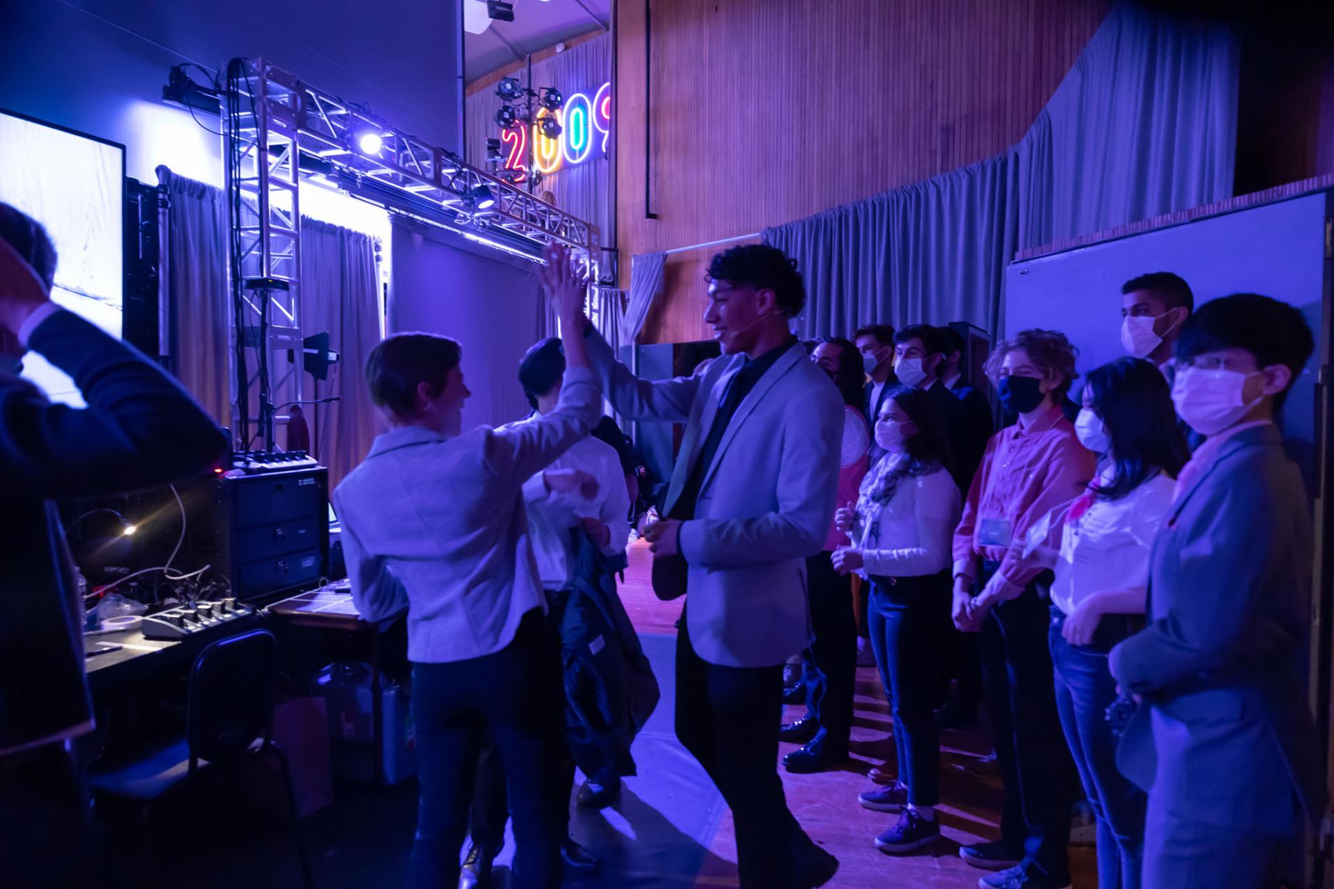 After going virtual in 2020, MechE seniors were back on the Kresge stage for the final presentations of 2.009; Product Engineering Processes.