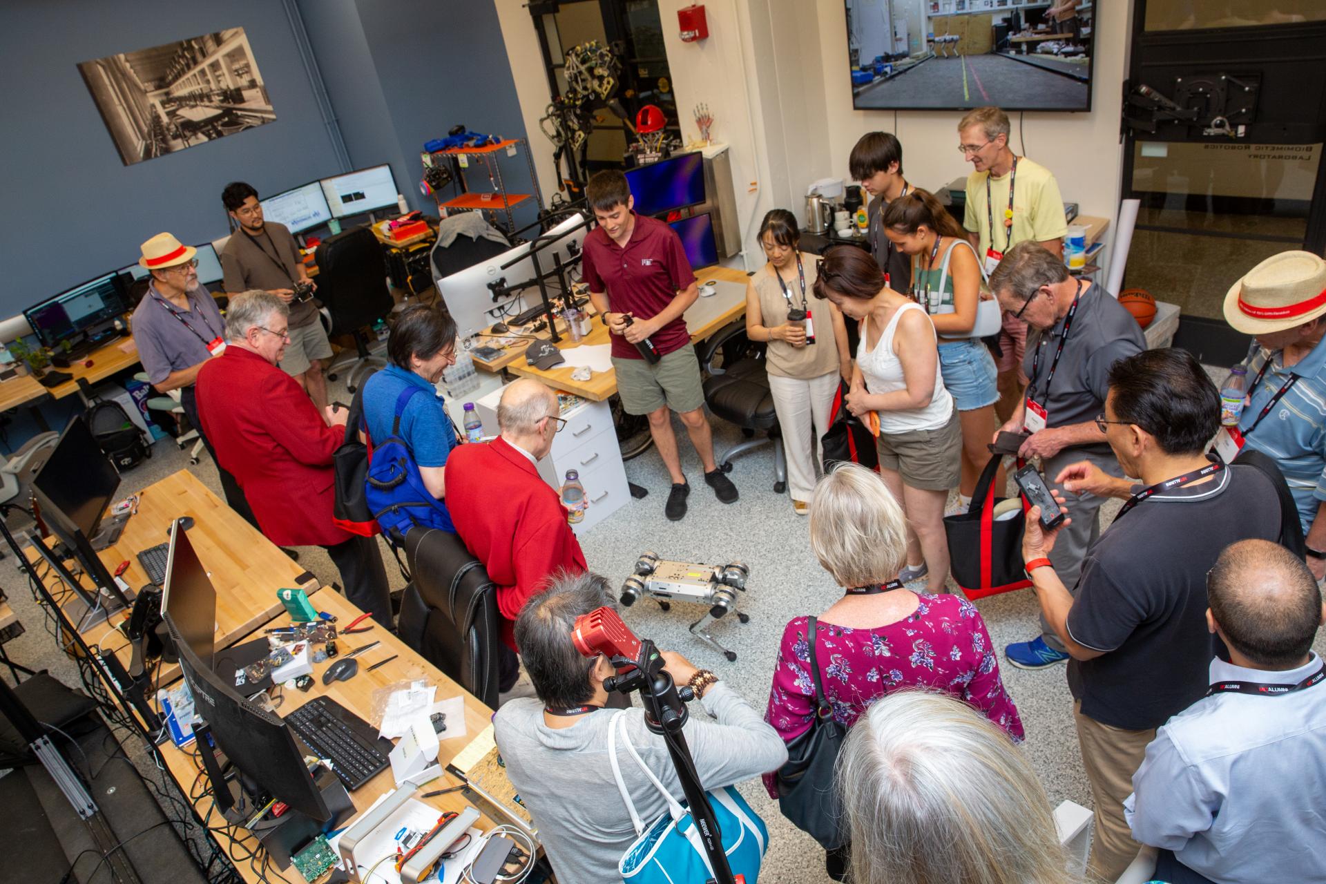 The Eric P and Evelyn E Newman Laboratory provides a new home for robotics and biomechanics research in MechE. The Newman Lab will drive innovation and collaboration to improve human performance through technology.