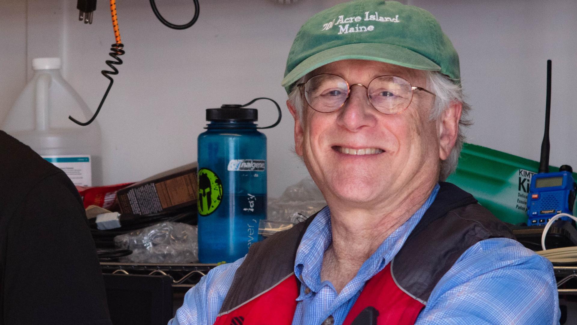 On May 11, a boat donated by MechE alumna and chair of the MIT Corporation Diane Greene SM ’78, was christened the “Chrys Chryssostomidis” in honor of Professor Chryssostomos Chryssostomidis. Greene and Chryssostomidis celebrated alongside members of the MIT community in a boat naming ceremony at the MIT Sailing Pavilion. 