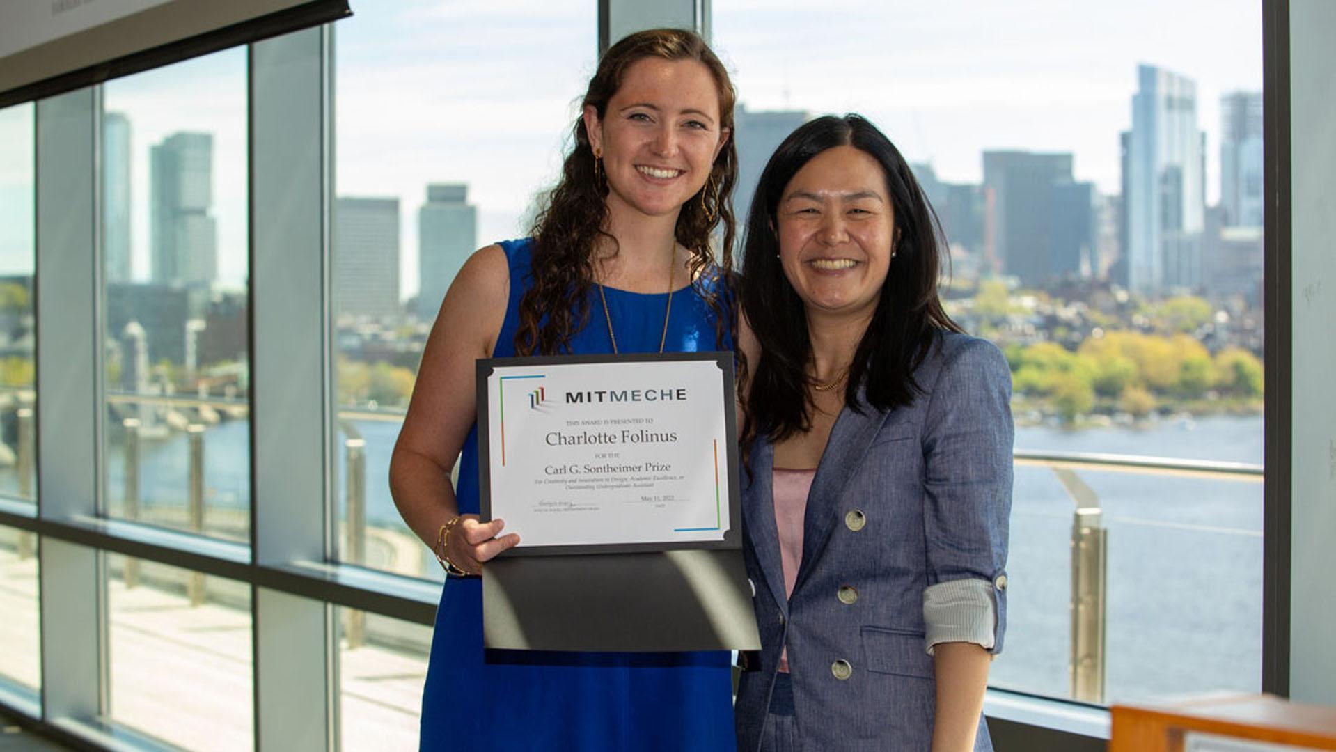 On May 11, MechE hosted the first in-person Student Awards Luncheon in 3 years! Students, faculty, and staff gathered in Samberg Conference Center to celebrate the accomplishments of MechE students.