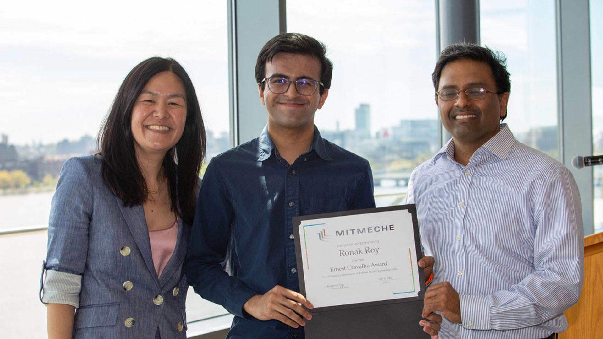 On May 11, MechE hosted the first in-person Student Awards Luncheon in 3 years! Students, faculty, and staff gathered in Samberg Conference Center to celebrate the accomplishments of MechE students.