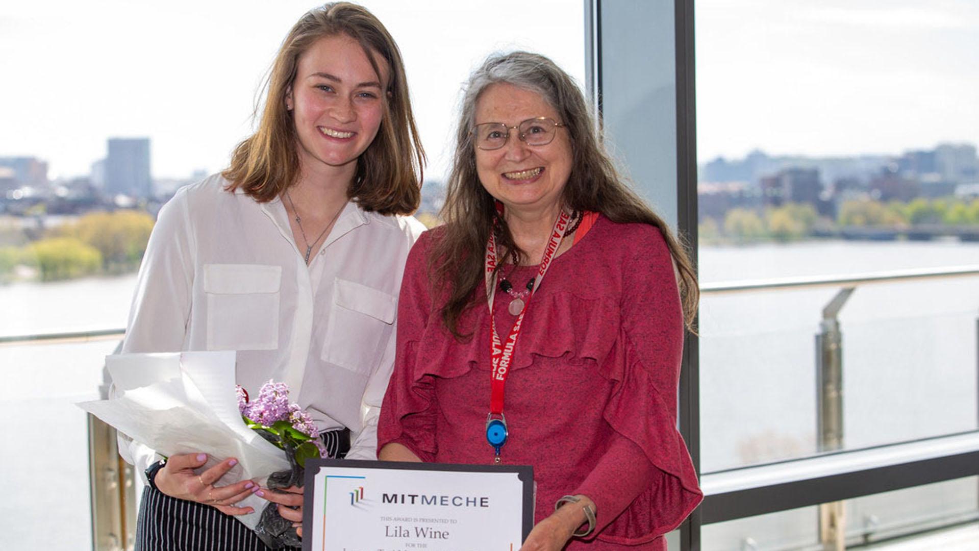 On May 11, MechE hosted the first in-person Student Awards Luncheon in 3 years! Students, faculty, and staff gathered in Samberg Conference Center to celebrate the accomplishments of MechE students.