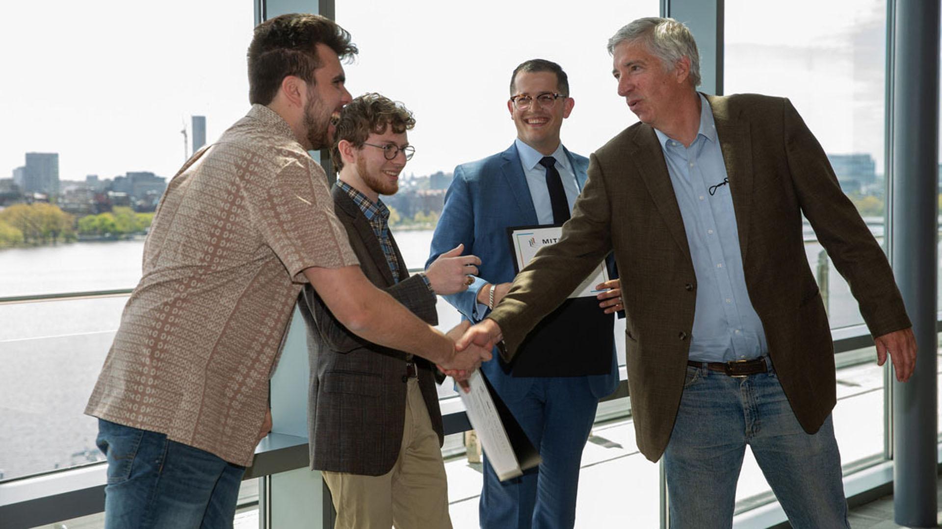 On May 11, MechE hosted the first in-person Student Awards Luncheon in 3 years! Students, faculty, and staff gathered in Samberg Conference Center to celebrate the accomplishments of MechE students.