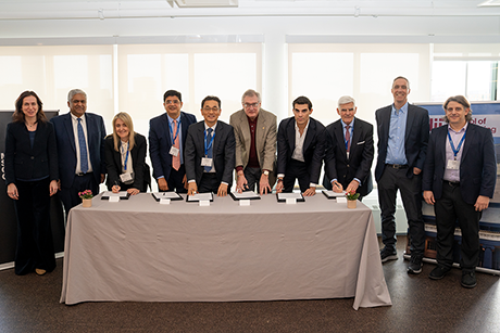 A new consortium, formalized in a signing ceremony held on campus last week, brings together industry leaders and collaborators from throughout MIT.