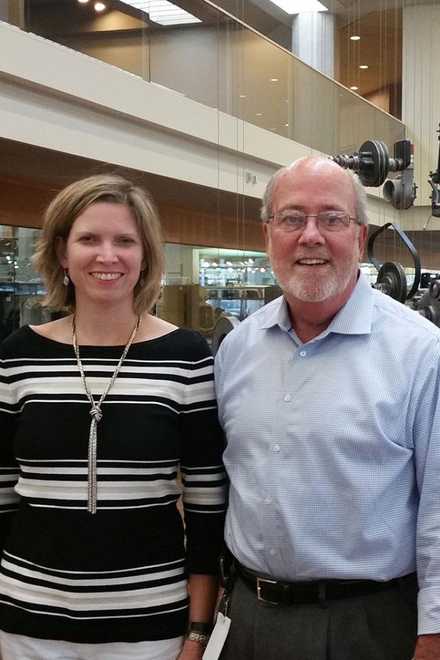 Jennifer Rumsey and John Wall