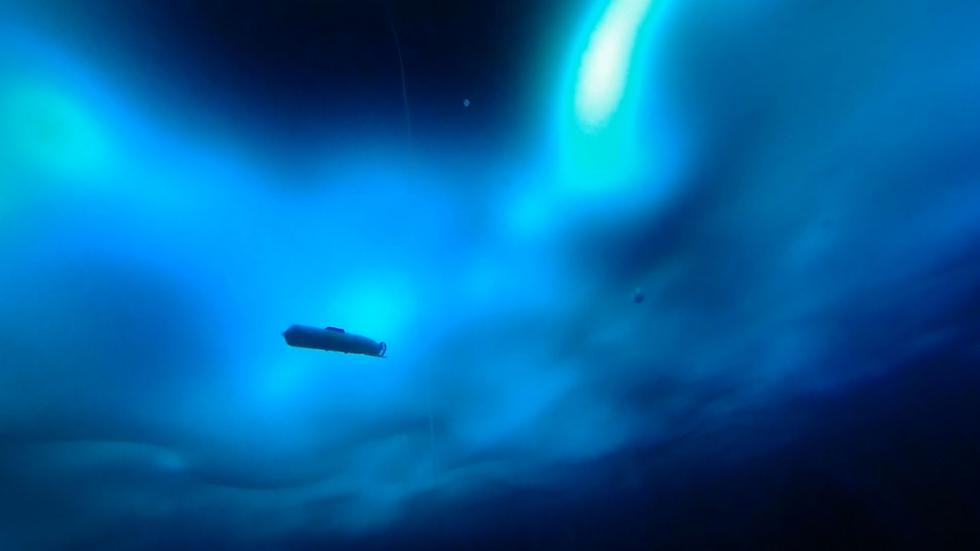 Navigating beneath the Arctic ice